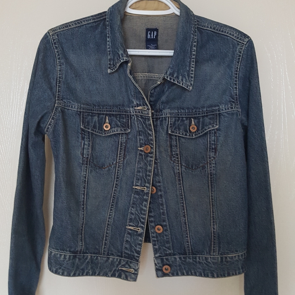 Gap Denim Jacket RN 54023 Size Small